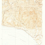 United States Geological Survey Dume Point, CA (1932, 24000-Scale) digital map