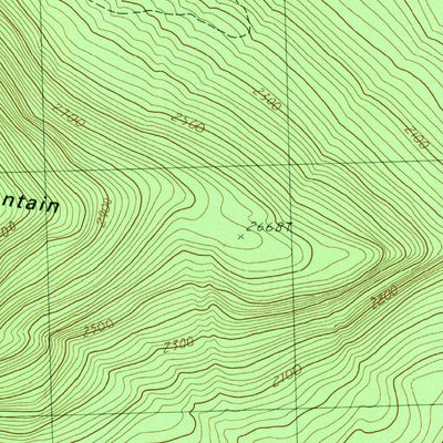 United States Geological Survey Dummer Ponds, NH (1988, 24000-Scale) digital map