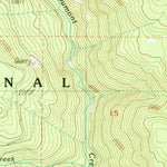 United States Geological Survey Dumont Creek, OR (1989, 24000-Scale) digital map