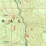 United States Geological Survey Dumont Creek, OR (1998, 24000-Scale) digital map