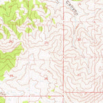 United States Geological Survey Dun Glen, NV (1961, 62500-Scale) digital map