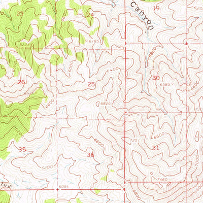 United States Geological Survey Dun Glen, NV (1961, 62500-Scale) digital map