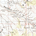 United States Geological Survey Dun Glen, NV (1990, 24000-Scale) digital map