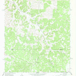 United States Geological Survey Dunbar Draw SE, TX (1967, 24000-Scale) digital map