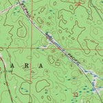 United States Geological Survey Dunbar NE, WI (1972, 24000-Scale) digital map