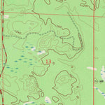 United States Geological Survey Dunbar, WI (1972, 24000-Scale) digital map