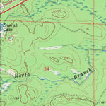 United States Geological Survey Dunbar, WI (1972, 24000-Scale) digital map