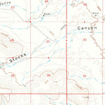 United States Geological Survey Duncan, AZ-NM (1960, 62500-Scale) digital map