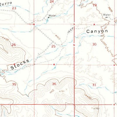 United States Geological Survey Duncan, AZ-NM (1960, 62500-Scale) digital map