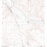 United States Geological Survey Duncan, AZ-NM (1986, 24000-Scale) digital map