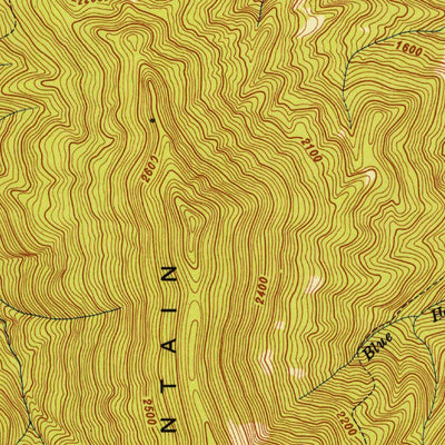 United States Geological Survey Duncan Flats, TN (1947, 24000-Scale) digital map