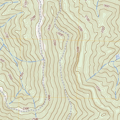 United States Geological Survey Duncan Flats, TN (2022, 24000-Scale) digital map