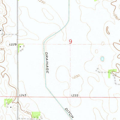 United States Geological Survey Duncan, IA (1972, 24000-Scale) digital map