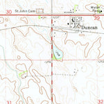 United States Geological Survey Duncan, IA (1972, 24000-Scale) digital map