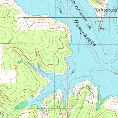 United States Geological Survey Duncan North, OK (1982, 24000-Scale) digital map