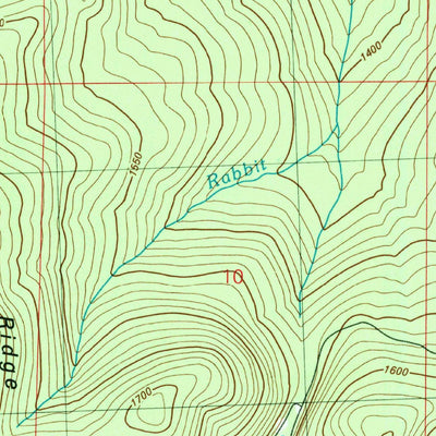 United States Geological Survey Duncan Ridge, WA (1981, 24000-Scale) digital map