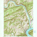 United States Geological Survey Duncannon, PA (1952, 24000-Scale) digital map