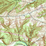 United States Geological Survey Duncannon, PA (1952, 24000-Scale) digital map