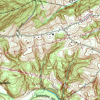 United States Geological Survey Duncannon, PA (1952, 24000-Scale) digital map