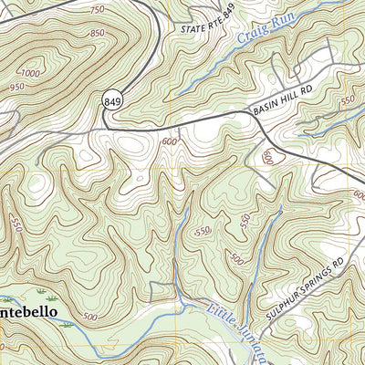 United States Geological Survey Duncannon, PA (2023, 24000-Scale) digital map