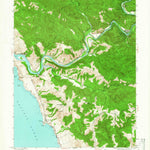 United States Geological Survey Duncans Mills, CA (1943, 24000-Scale) digital map