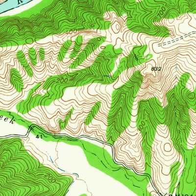 United States Geological Survey Duncans Mills, CA (1943, 24000-Scale) digital map