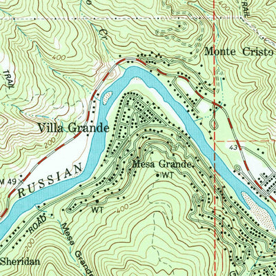 United States Geological Survey Duncans Mills, CA (1979, 24000-Scale) digital map