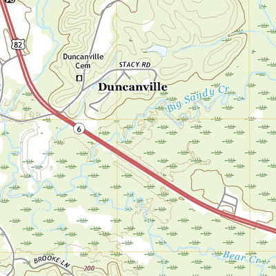 United States Geological Survey Duncanville, AL (2021, 24000-Scale) digital map