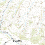 United States Geological Survey Dunckley, CO (2022, 24000-Scale) digital map