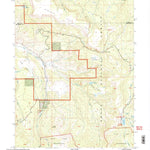 United States Geological Survey Dunckley Pass, CO (2000, 24000-Scale) digital map