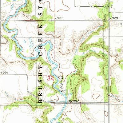 United States Geological Survey Duncombe, IA (1978, 24000-Scale) digital map