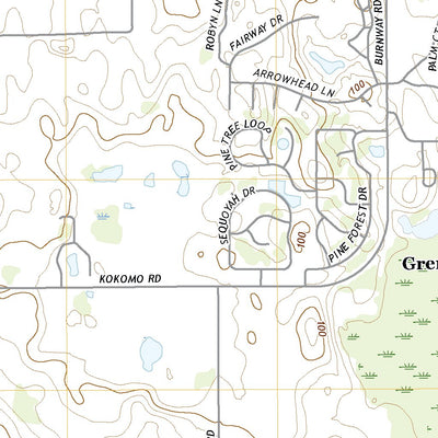 United States Geological Survey Dundee, FL (2021, 24000-Scale) digital map