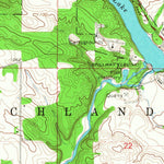 United States Geological Survey Dundee, IA (1965, 24000-Scale) digital map
