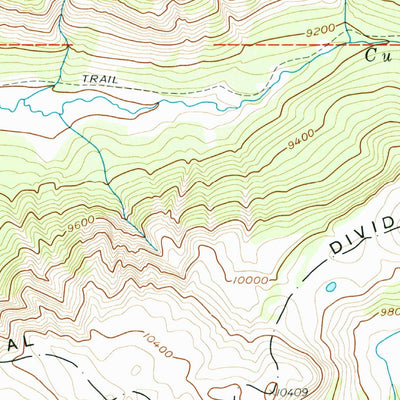 United States Geological Survey Dundee Meadows, WY (1956, 24000-Scale) digital map