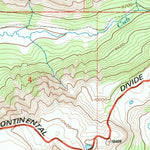 United States Geological Survey Dundee Meadows, WY (1991, 24000-Scale) digital map