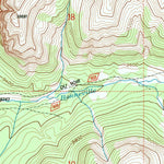 United States Geological Survey Dundee Meadows, WY (1991, 24000-Scale) digital map