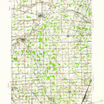 United States Geological Survey Dundee, MI (1939, 62500-Scale) digital map