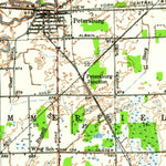 United States Geological Survey Dundee, MI (1939, 62500-Scale) digital map