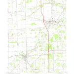 United States Geological Survey Dundee, MI (1972, 24000-Scale) digital map