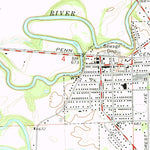United States Geological Survey Dundee, MI (1972, 24000-Scale) digital map