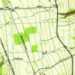 United States Geological Survey Dundee, NY (1943, 31680-Scale) digital map