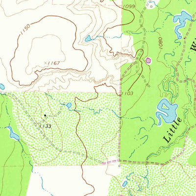 United States Geological Survey Dundee SE, TX (1964, 24000-Scale) digital map