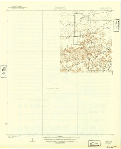 United States Geological Survey Dundee, TX (1932, 62500-Scale) digital map