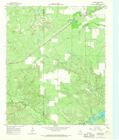 United States Geological Survey Dundee, TX (1963, 24000-Scale) digital map