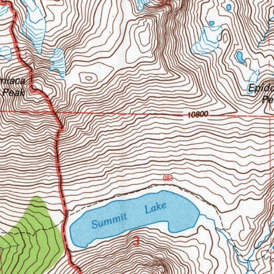 United States Geological Survey Dunderberg Peak, CA (1994, 24000-Scale) digital map