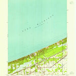 United States Geological Survey Dune Acres, IN (1953, 24000-Scale) digital map