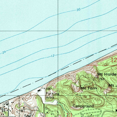 United States Geological Survey Dune Acres, IN (1991, 24000-Scale) digital map