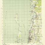 United States Geological Survey Dunedin, FL (1943, 31680-Scale) digital map