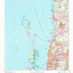 United States Geological Survey Dunedin, FL (1974, 24000-Scale) digital map