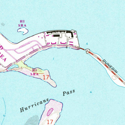 United States Geological Survey Dunedin, FL (1974, 24000-Scale) digital map